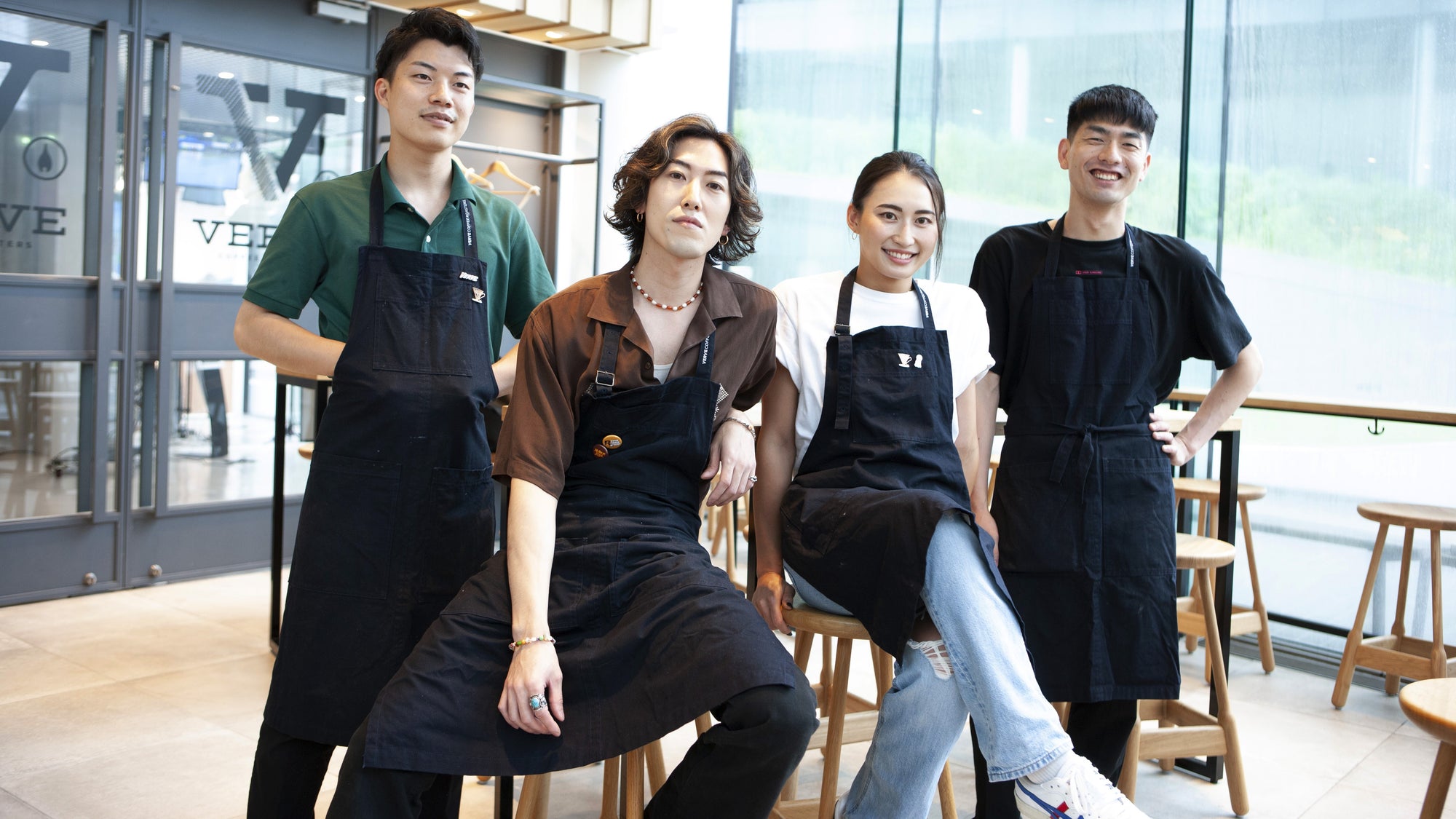 スタッフ着用エプロンがリニューアル!