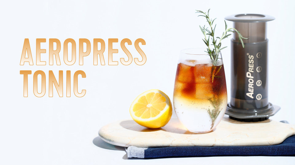 NEW SUMMER DRINK - エアロプレス トニック新登場!