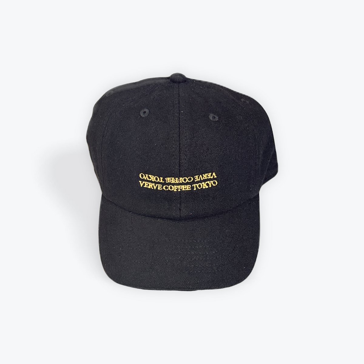 2026 VERVE TOKYO Logo Baseball Low Cap / WOOL - BLACK