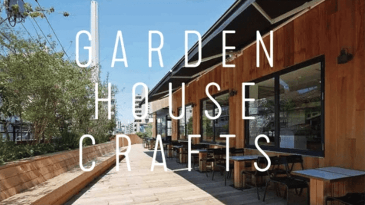 POP UP ! garden house crafts Aug 26-27