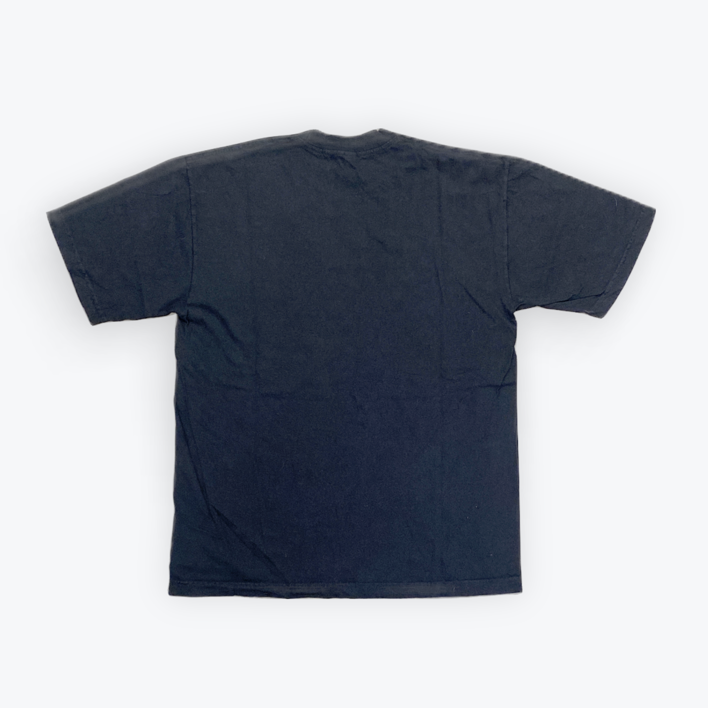 6.5oz Garment Dye Crew Neck T-Shirt Black