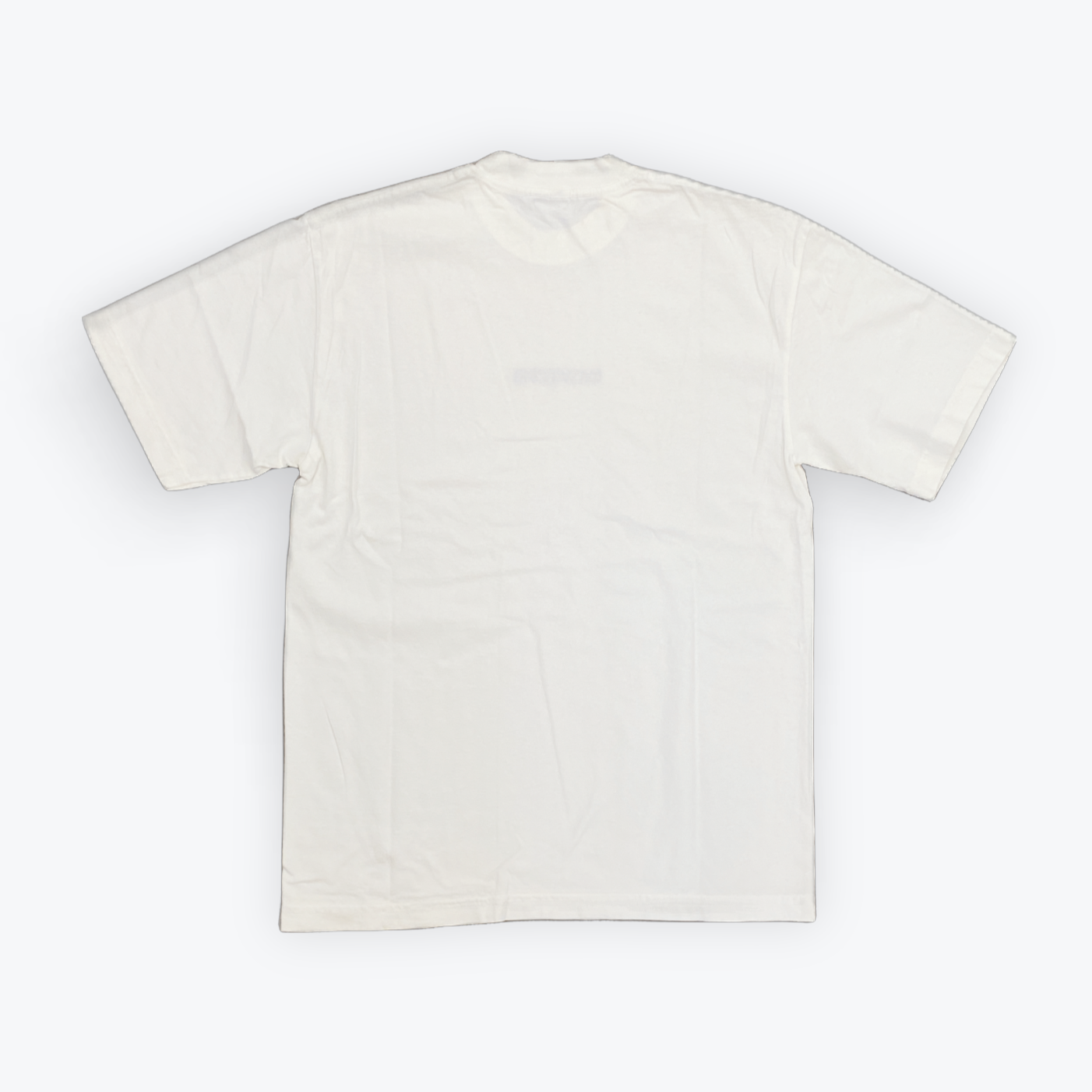 6.5oz Garment Dye Crew Neck T-Shirt White