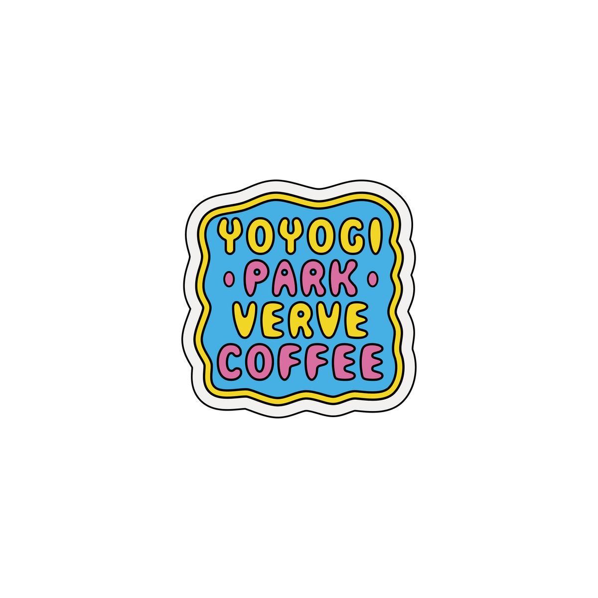Yoyogi Park BLUE STICKER